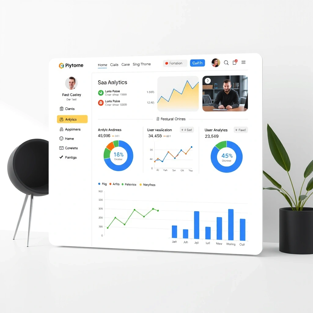 TechFlow SaaS Dashboard